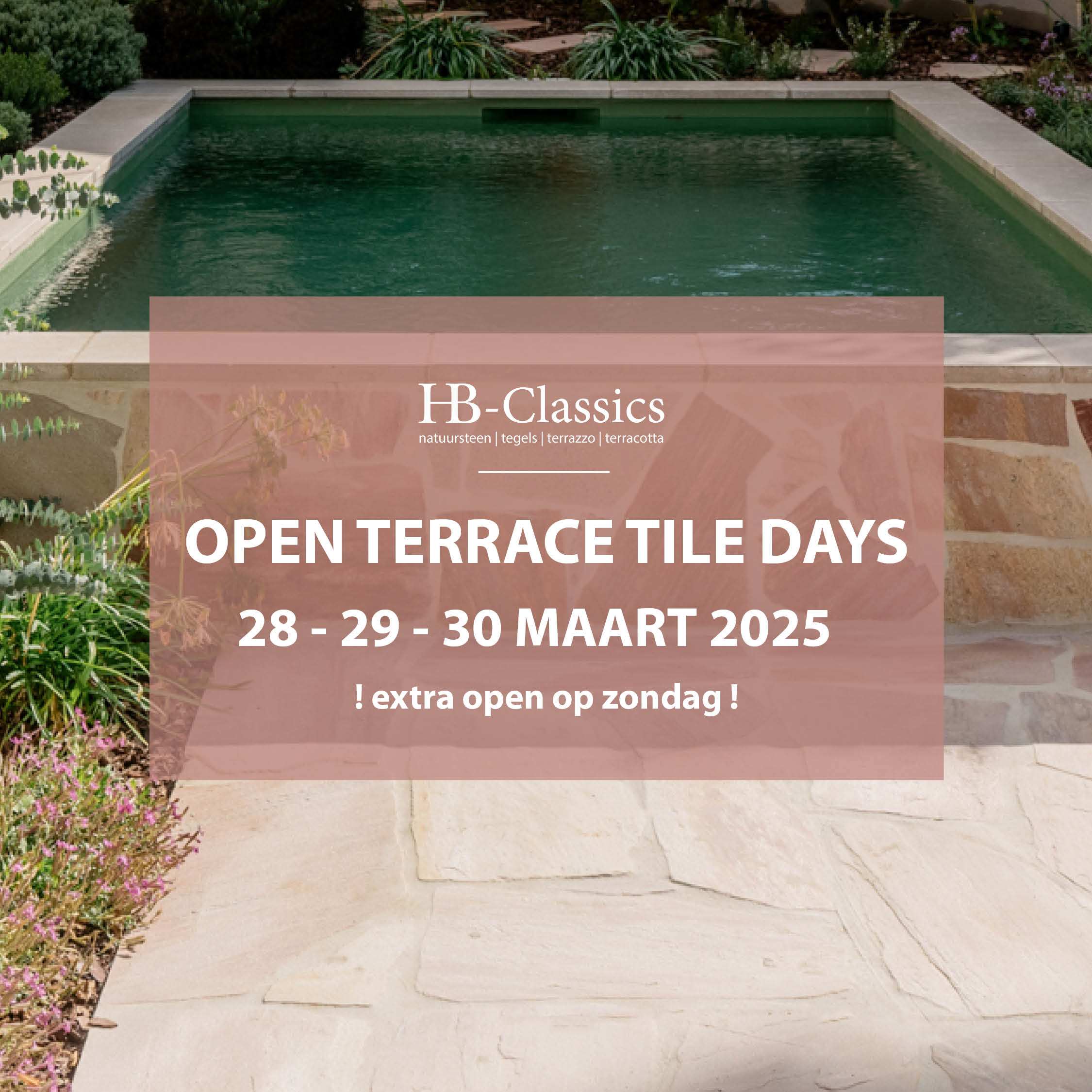 OPEN TERRACE TILE DAYS 2025